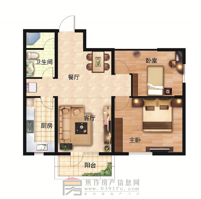福安MOMA  2號樓B3戶型