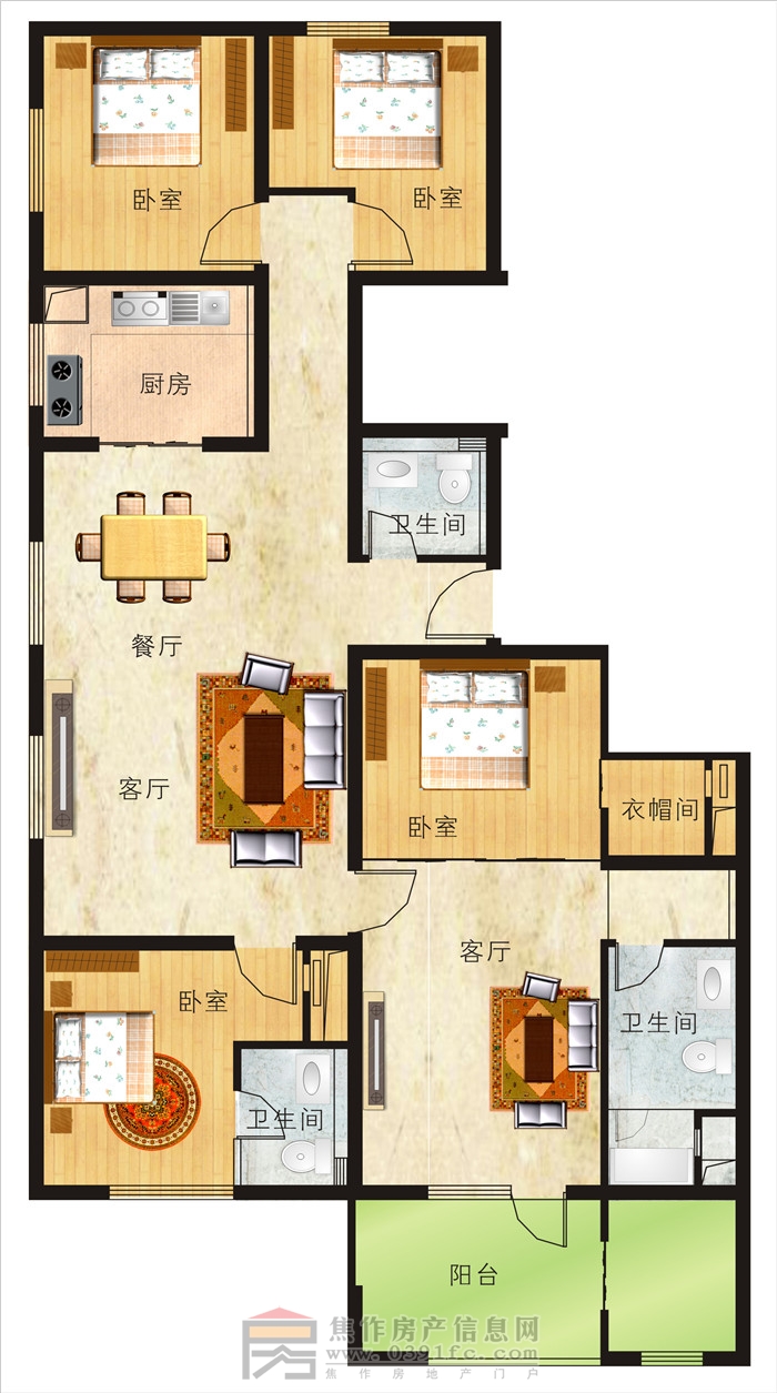 福安MOMA 1號樓A3戶型