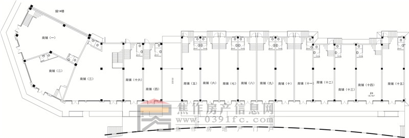 金德利公館1#東北商業(yè)1層