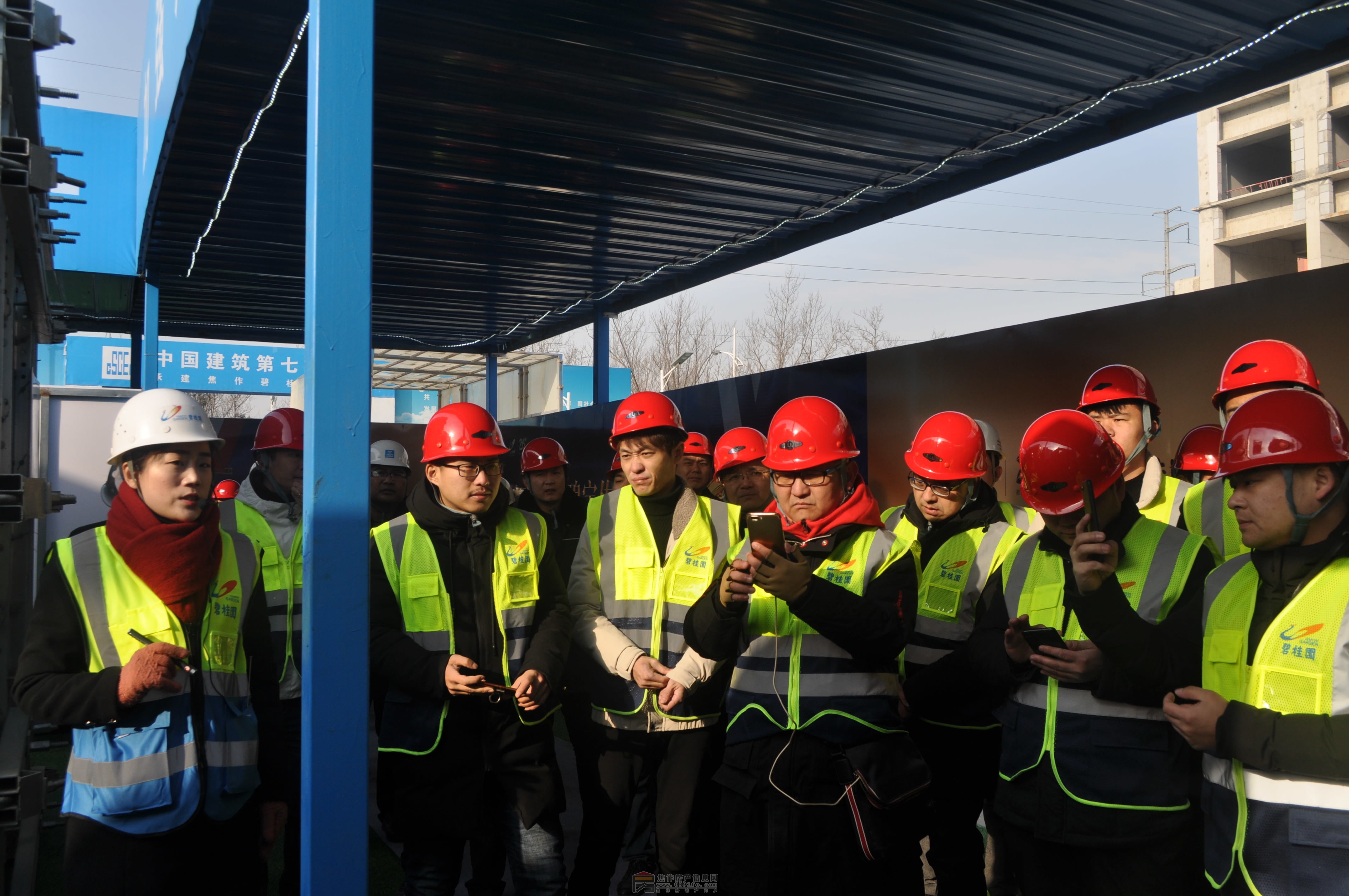 2018年12月29日 焦作碧桂園工地開放日