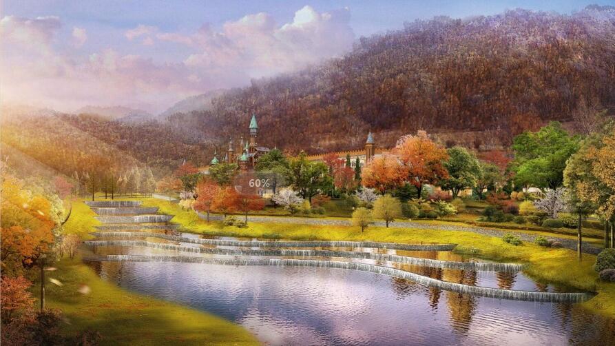 仙那度云臺(tái)山水奇境小鎮(zhèn)