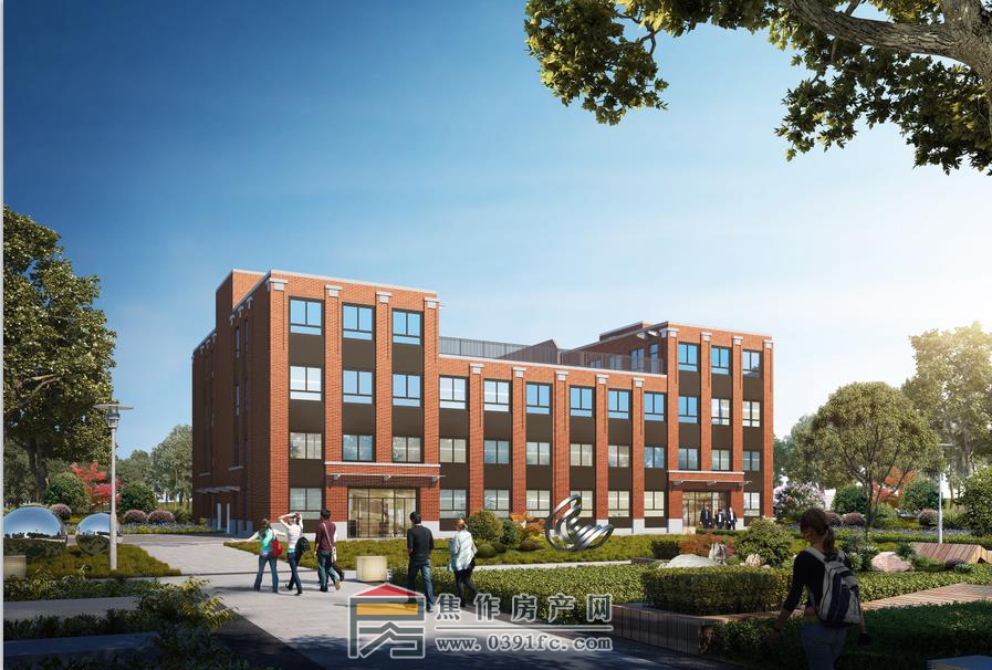 焦作中德科技園實(shí)景圖