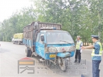 三部門聯(lián)合執(zhí)法 市外道路揚塵污染有改善