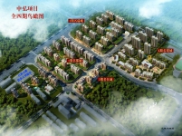 中弘名郡城效果圖