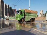 我市整治“瘋狂”渣土車向拋灑滴漏、超速行駛說“不”