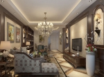 歐美風(fēng)情三居室裝修效果圖 奢華大氣中青年首選