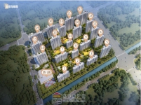 建業(yè)·書香院子鳥瞰圖