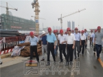 市人大常委會(huì)主任王明德等領(lǐng)導(dǎo)視察市重點(diǎn)項(xiàng)目建設(shè)情況
